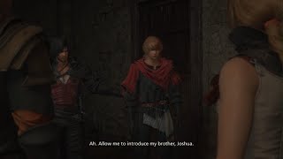 Joshua flirts with Mid (Final Fantasy XVI)