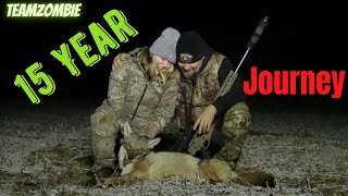 Her first coyote and the 15 year journey