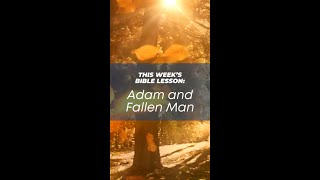 Church in California Bible Studies: Adam & Fallen Man #shorts