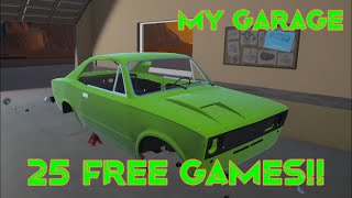 My Garage - Game Giveaway Rally Build