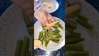 Bharwa Bhindi | Chatpati Bhindi | Farha home kitchen | #viral #ytshorts #recipe #youtubeshorts