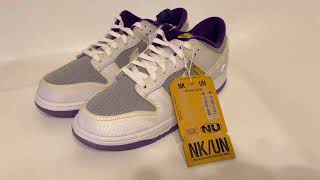 UNION × Nike Dunk Low Passport Pack "Court Purple"