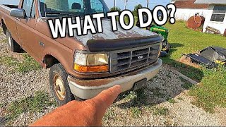 WHAT To  Do WITH The 1993 ford F150 4x4 300 6cy PROJECT Truck