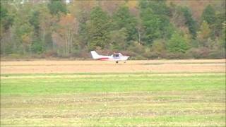 Riley's first solo flight