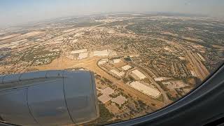 Landing at Dallas Fort Worth Airport (September 2023)