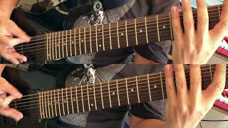 Guitar Lesson: "Doppiare un Riff con la 8 corde"