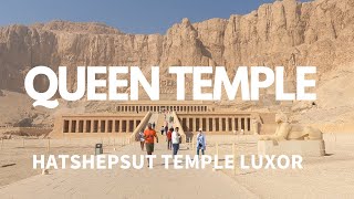 4K Temple of Queen Hatshepsut Luxor  Egypt  2021