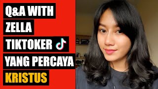 Q&A WITH ZELLA MUSLIMAH SELEBGRAM & TIKTOK YANG MENERIMA YESUS