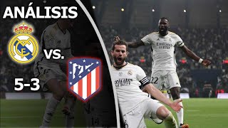 REAL MADRID venció al Atlético en un PARTIDAZO y avanzó a LA FINAL de la Supercopa (5-3) ⏰