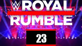 WWE ROYAL RUMBLE 2021 Entrance #23 Stage Animation