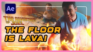 The floor is lava in after Effects