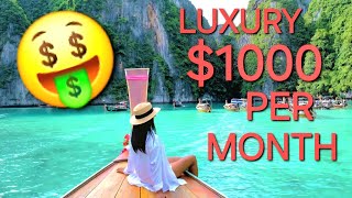 What Can $1000 A Month Get In Thailand? 🤑 #subscribe #viral