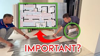 Why you need water pipe Layout Drawing when installing Floor Heating