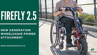 Introducing Firefly 2 5 -  The latest generation wheelchair power add on