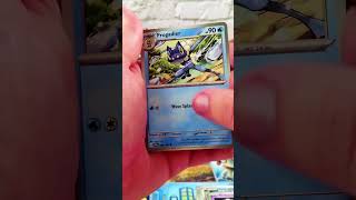 We got the whole evolution line in one pack of Stellar Crown! #pokemon #packopening #pokemontcg