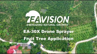 Hercules Drone Sprayer for Fruit Tree Application in Vietnam