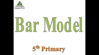 Bar Model