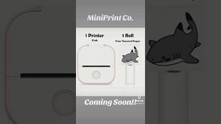 First look at our MiniPrint pocket printer. Coming soon!!