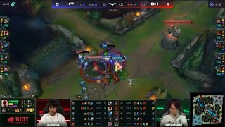 Showmaker Insane 2VS1 Outplay !!!!! - KT vs DK