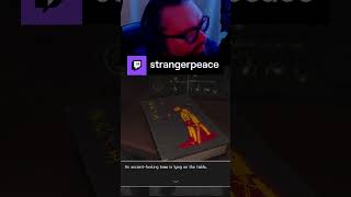 The Only Reasonable Response to Being Finding a HeroVictim Book | strangerpeace on #Twitch