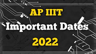 Ap iiit counseling dates 2022 | ap iiit admissions 2022 | FocusfireRgukt | ap iiit Nuzvid