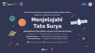 MENJELAJAHI TATA SURYA - Webinar & Pengamatan Virtual FPA x POJ