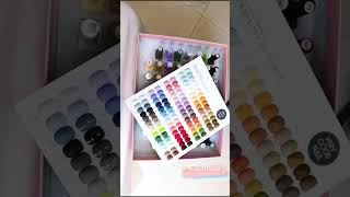 Eleanos 60 Colors Gel Polish Set Very Good Nail Gel Kit With Different Bottle For Nail Art Whole Set