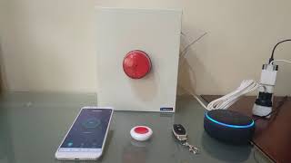 Alarma Vecinal Hibrida Activada por Wifi y Control RF