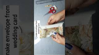 DIY wedding card reuse #youtubeshorts #creativity