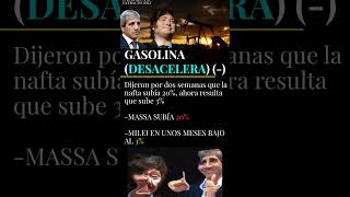 #Preciogasolina 20% AL 3%🦁🇦🇷 #Urgentemilei #gasolina