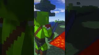 Minecraft EPIC my friend SAVING #shorts