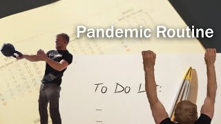 Routine during the pandemic - De Groot BJJ