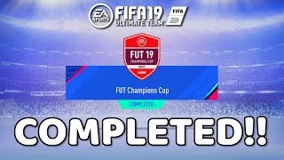 FIFA 19 : FUT Champions Cup SBC Completed!! (Rare Mega Pack Rewards)