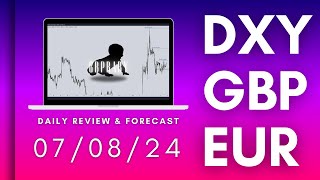 Forex Analysis & Forecast | DXY, GBP, EUR | 07.08.24