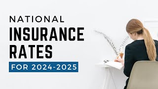 National Insurance Rates for 2024-2025 | Naseems Accountants #nationalinsurance