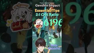 Genshin Impact Crit Tip #shorts