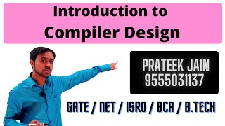 Lecture 1 - Introduction to Compiler Design