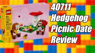 🦔🍓 LEGO Set 40711 Hedgehog Picnic Date Review - Adorable Build & Wholesome Fun Unleashed! 🧱🌳