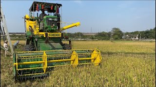 John Deere 5075E 4wd Standard Tsc -513 harvester performance in field