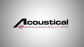 Acoustical Solutions Logo Animation and Promo