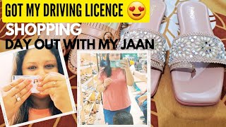 Received My Driving Licence | Day Out With My Jaan | Shopping 🛍 | Shopping Haul