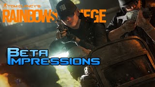 Rainbow 6: Siege Beta Impressions