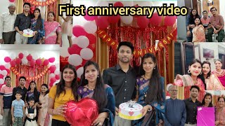 First Anniversary celebration ❤️ @yogita vlogs uttrakhand