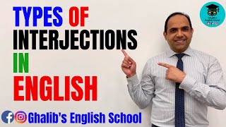 Types of Interjections in English #learnenglish #englishgrammar #ghalibsenglishschool