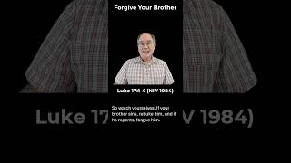 Bible Reading: Forgive Your Brother #bible #bibleverses #biblereading