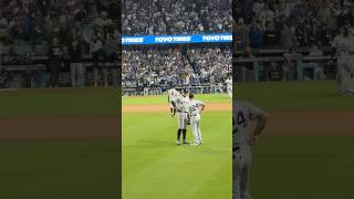 Aaron Judge and Alex Verdugo #yankees #worldseries #baseball #mlb #postseason #dodgerstadium #game1