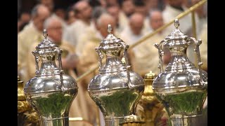 IN DIRETTA: Giovedì della Settimana Santa - Messa del Crisma presieduta da Papa Francesco