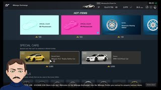 Gran Turismo Sport - Mileage Exchange Contents (July 28, 2020 - August 3, 2020)