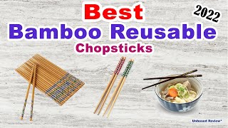 Best Bamboo Reusable Chopsticks In India 2022 // Japanese Chopsticks // Wooden Bamboo Chopsticks