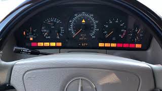 1997 Mercedes Benz W140 S500 startup video (63,000) Original Miles ! Must see !